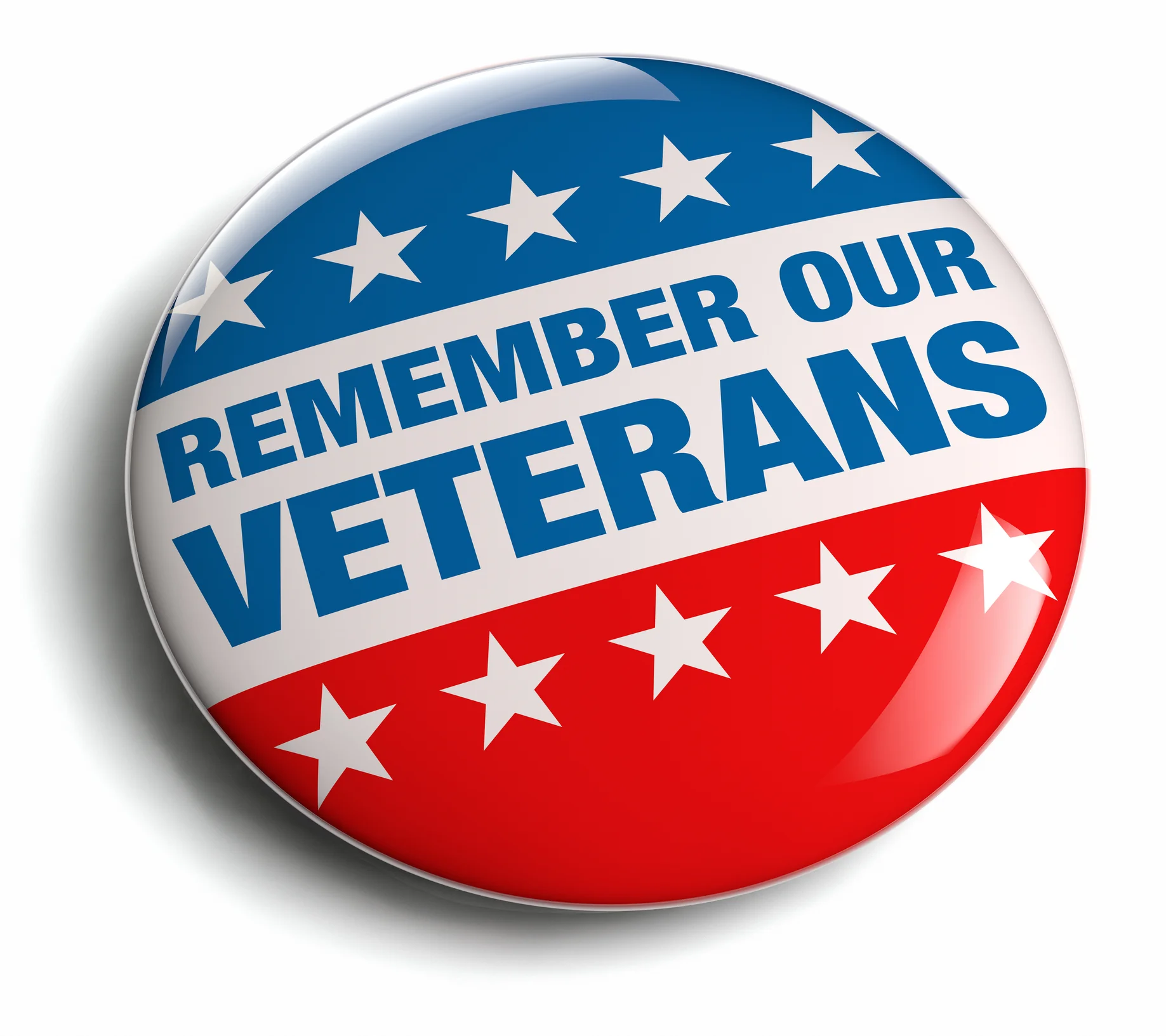 Remember our veterans button